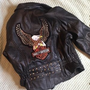 Leather Harley Davidson Jacket